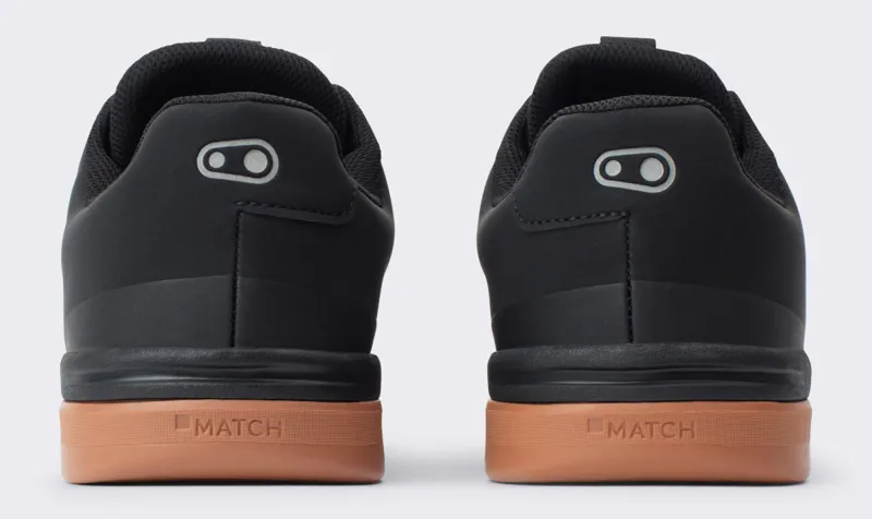 Crank Brothers Stamp Lace Flat MTB Shoes Black/Silver/Gum-4