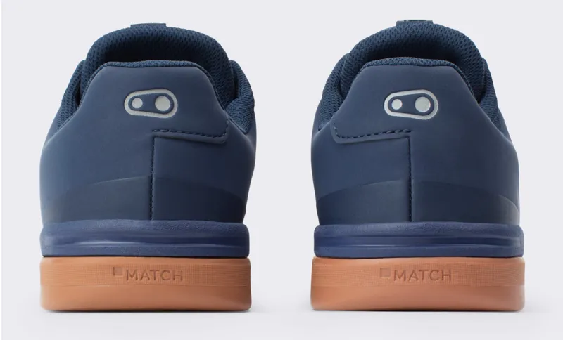 Crank Brothers Stamp Lace Flat MTB Shoes Navy/Silver/Gum-4