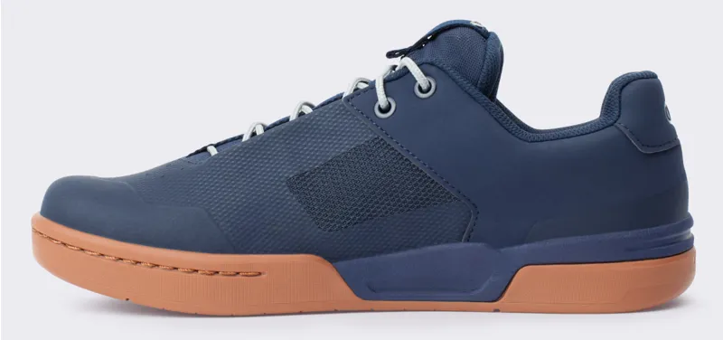 Crank Brothers Stamp Lace Flat MTB Shoes Navy/Silver/Gum-1