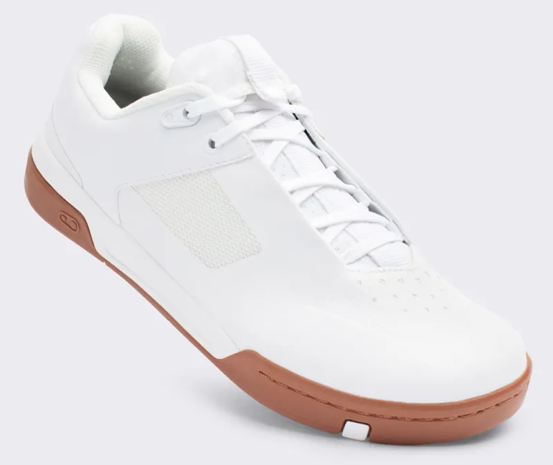 Crank Brothers Stamp Lace Flat MTB Shoes White/Gum-2