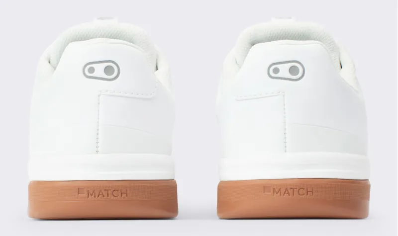 Crank Brothers Stamp Lace Flat MTB Shoes White/Gum-4