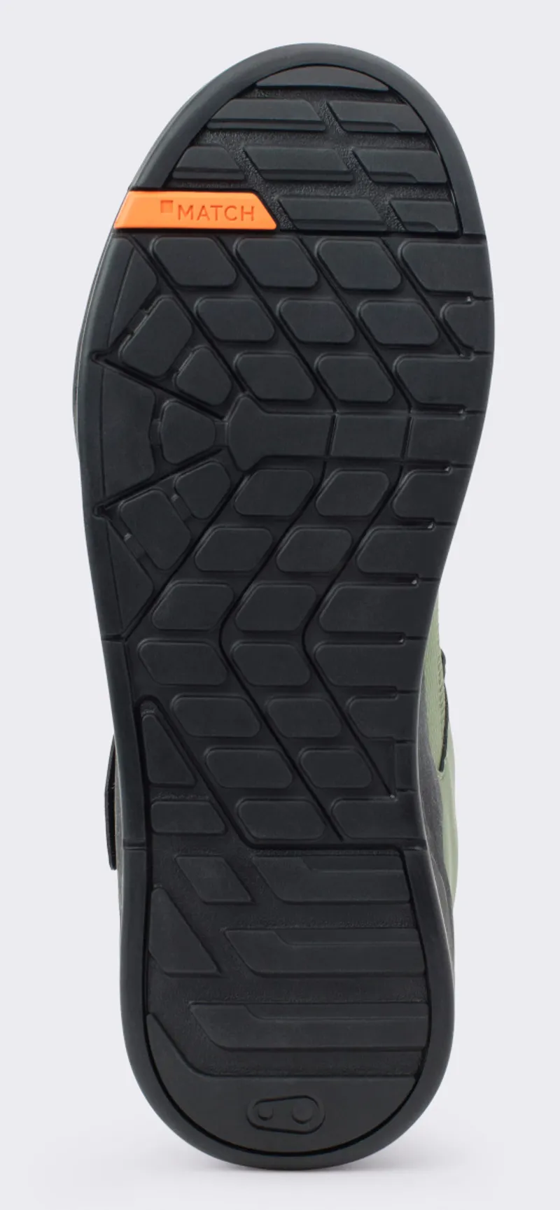 Crank Brothers Stamp SpeedLace Flat MTB Shoes Green/Black/Orange-5