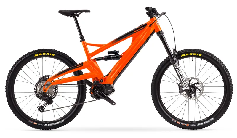 Orange Surge Rs 27.5 Electric Mountain Bike 2021 Sparks Blue