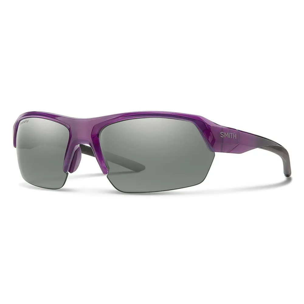 Smith Smith Tempo Sunglasses Violet Spray/Polarized Platinum Mirror