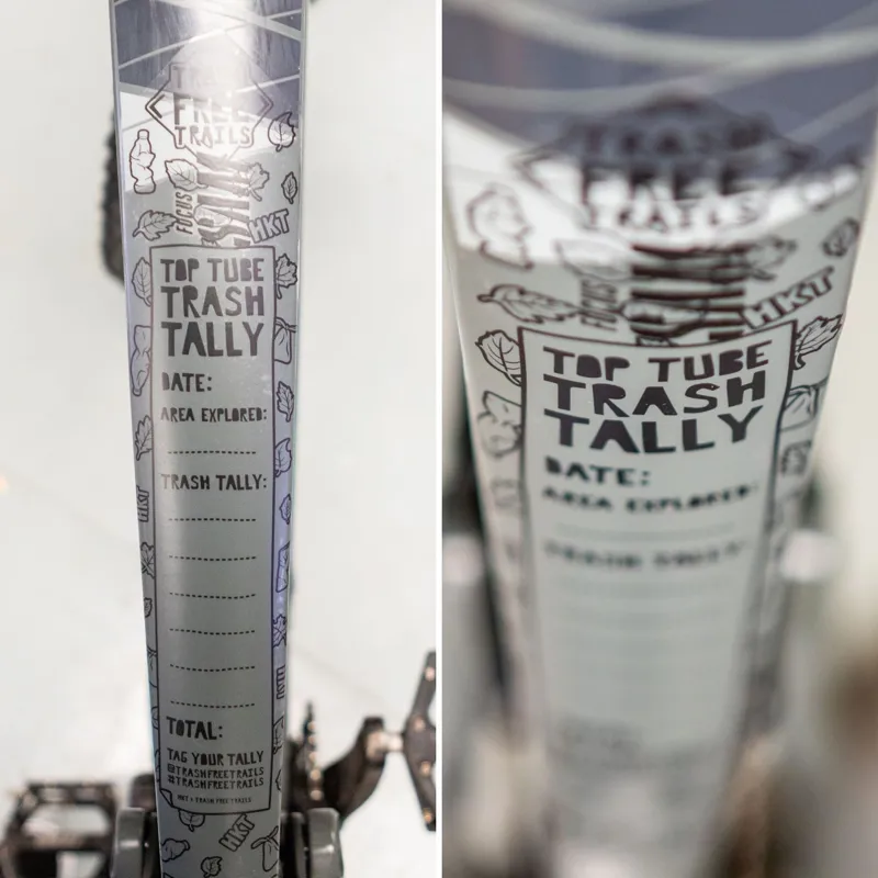 HKT Protect Trash Free Trails XL Kit Frame Protection Black-5