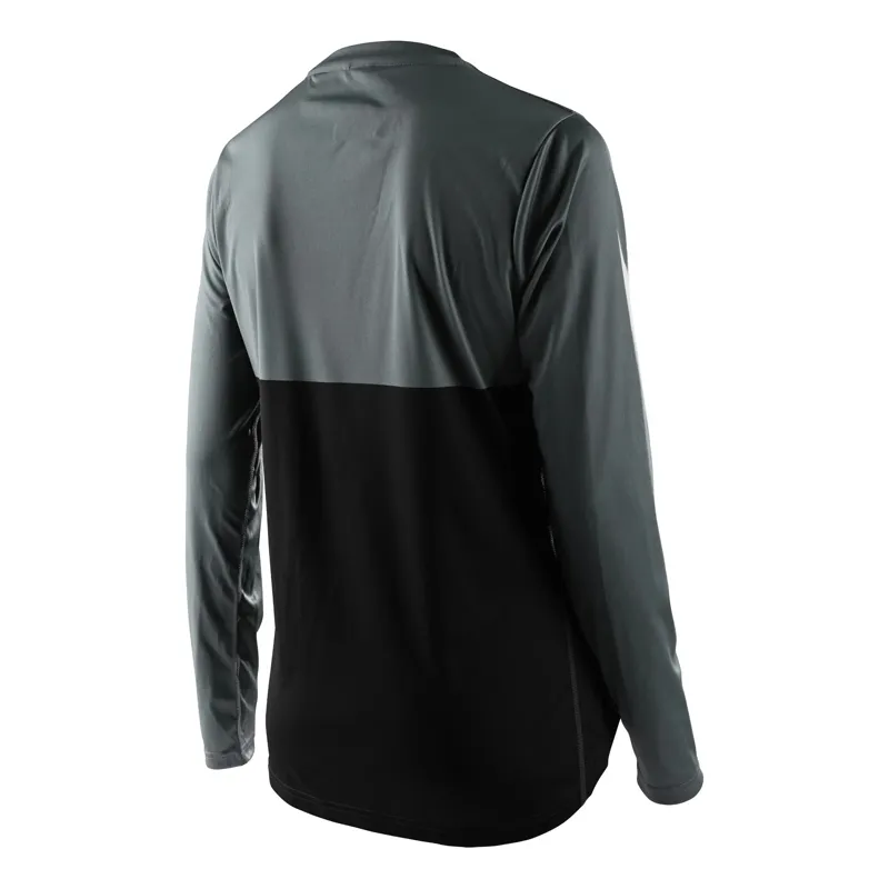 Troy Lee Designs Lilium Womens MTB LS Jersey Block Green/Black-1