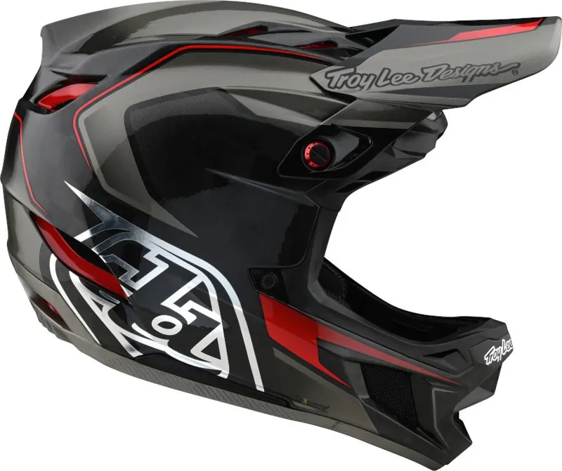 Troy Lee Designs D4 Carbon Full Face MIPS MTB Helmet Exile Grey-1