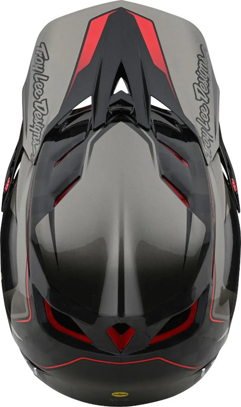 Troy Lee Designs D4 Carbon Full Face MIPS MTB Helmet Exile Grey-2