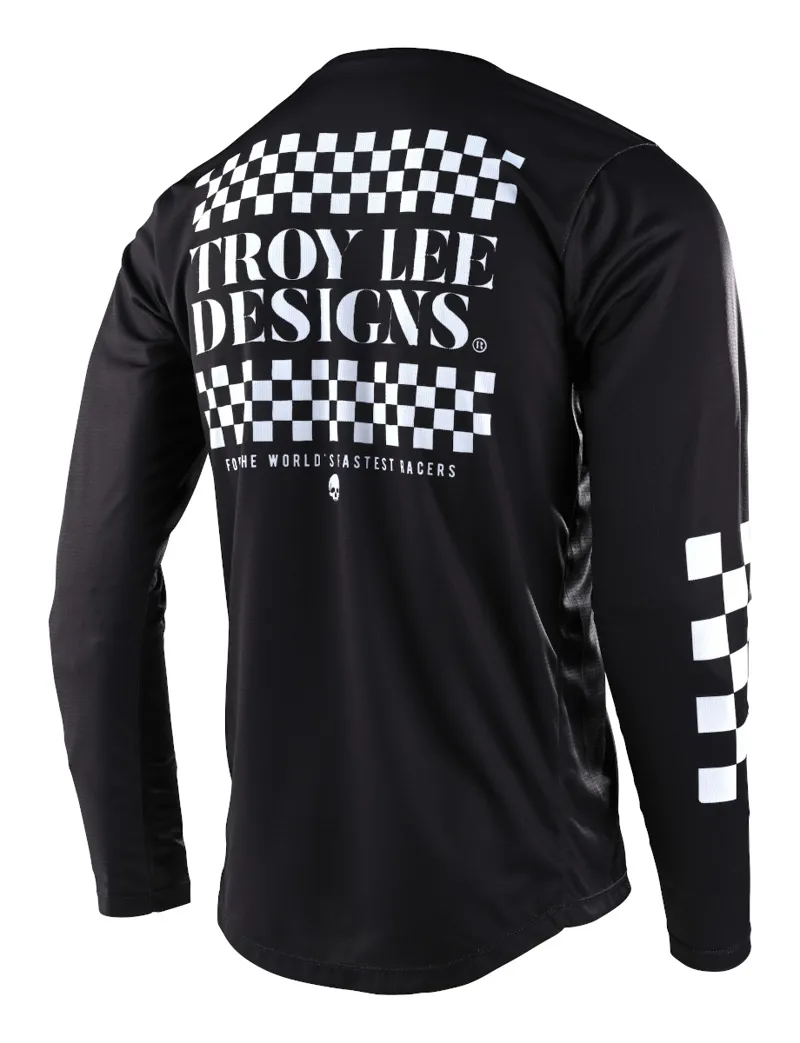 Troy Lee Designs Flowline LS MTB Jersey Service Black -1