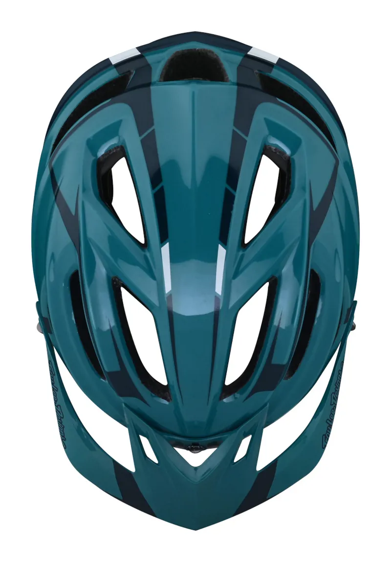 Troy Lee Designs A2 MIPS MTB Helmet Silver/Marine-2