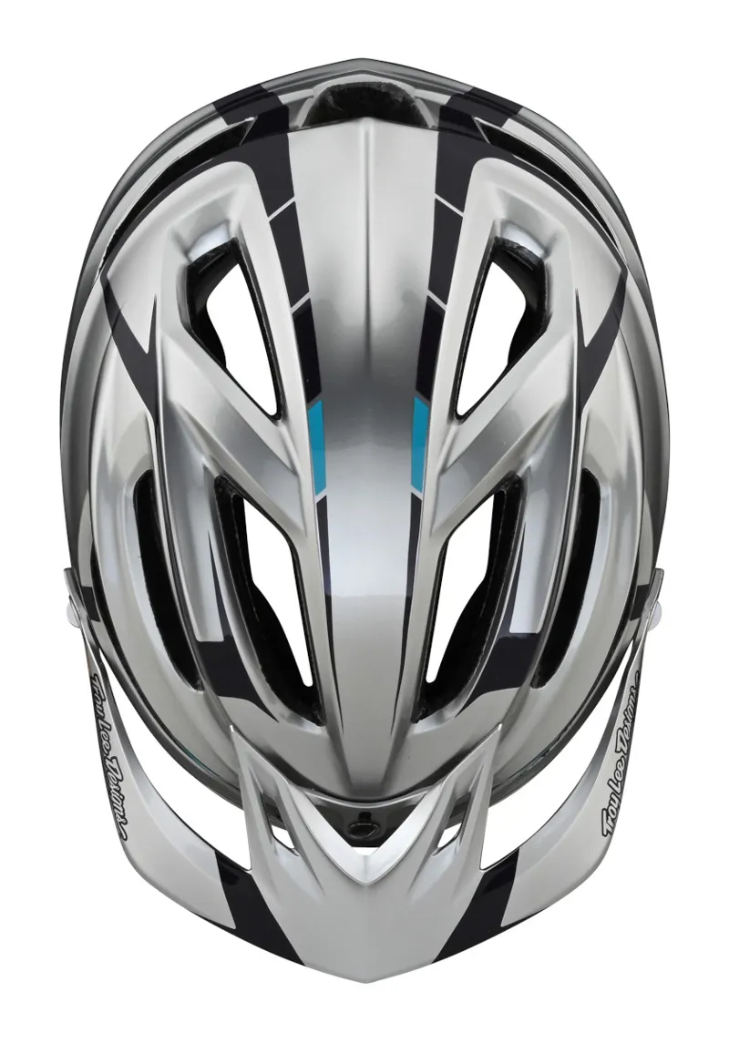 Troy Lee Designs A2 MIPS MTB Helmet Silver/Burgundy-2