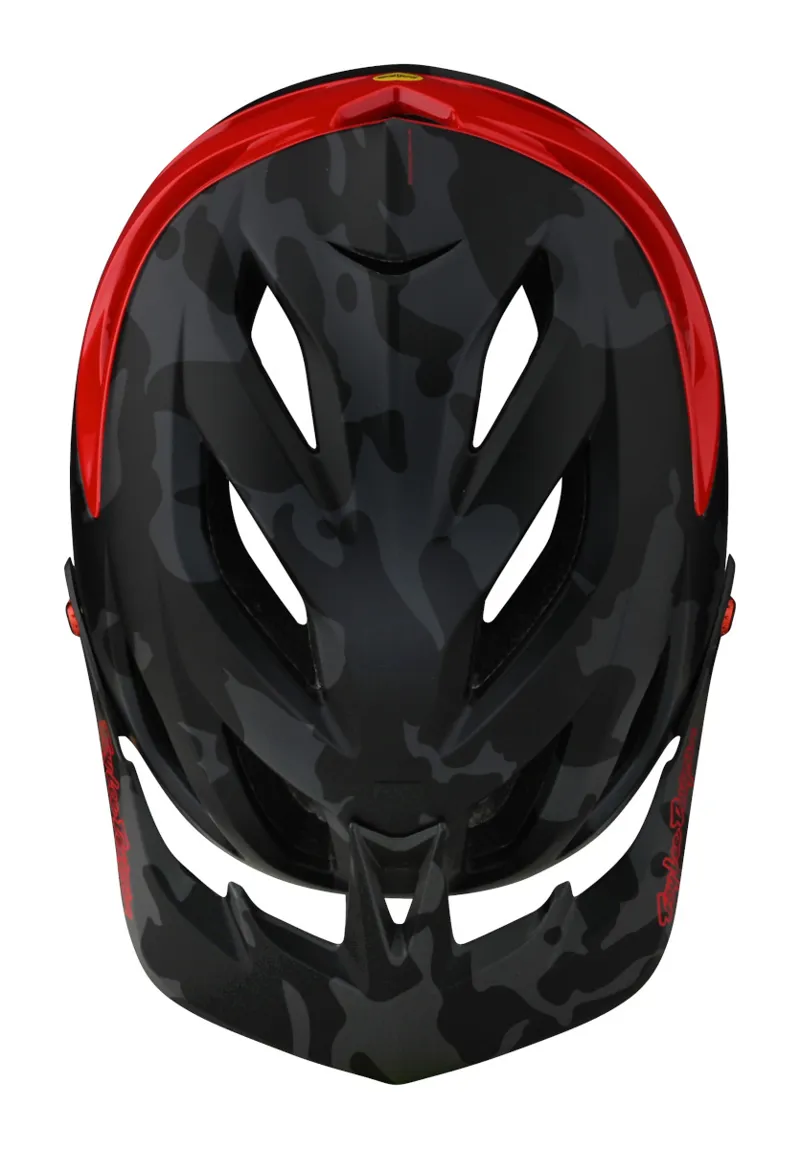 Troy Lee Designs A3 MIPS MTB Helmet Camo Grey/Red-2