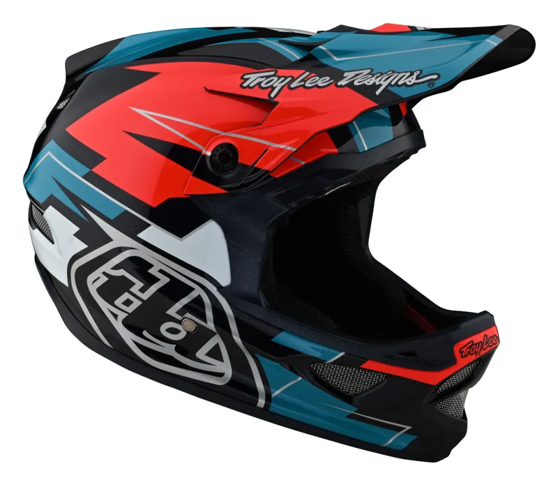 Full Face D3 Fiberlite Helmet Vertigo Downhill BMX Troy Lee Designs Adult Mountain Bike 
