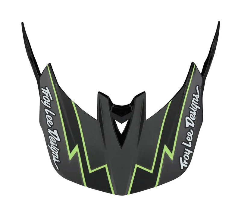 Troy Lee Designs D4 Carbon Full Face Mips MTB Helmet Graph Grey/Green-8