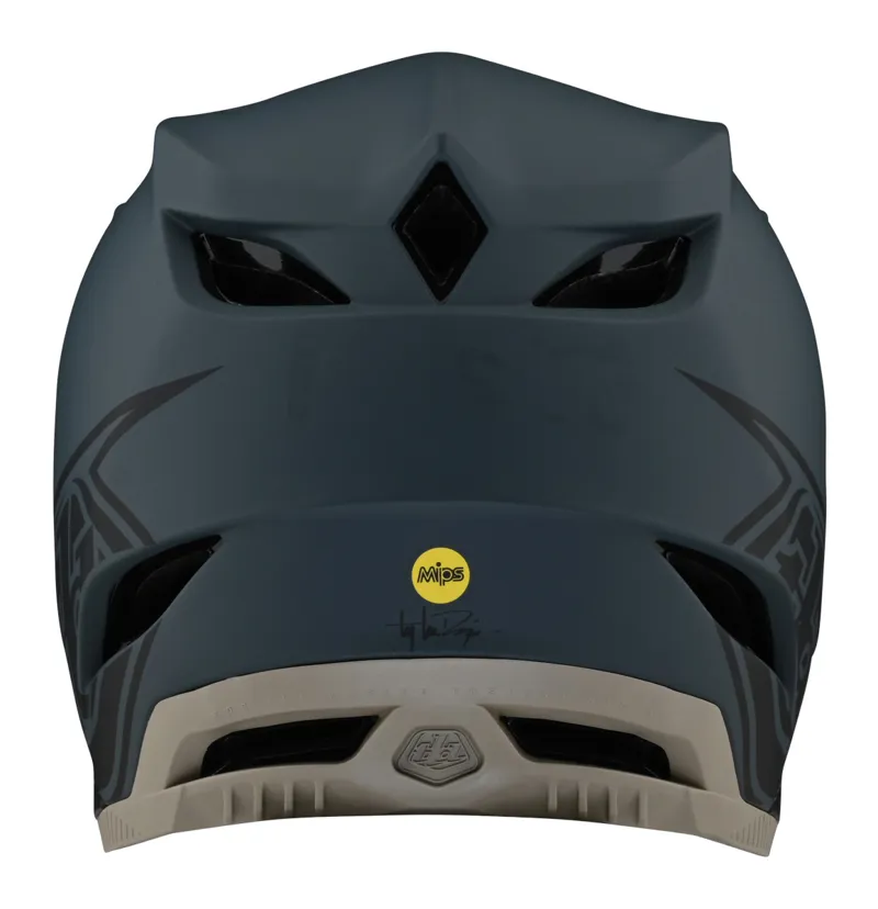 Troy Lee Designs D4 Composite Full Face MIPS MTB Helmet Stealth Grey-3