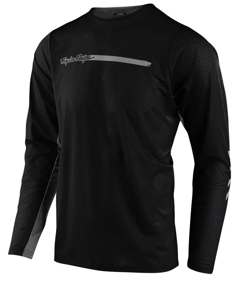 Troy Lee Designs Skyline Air LS MTB Jersey Channel Black