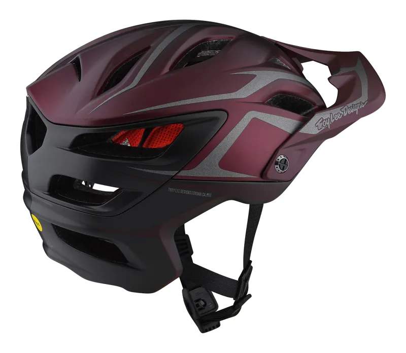 Troy Lee Designs A3 MIPS MTB Helmet Jade Burgundy-1