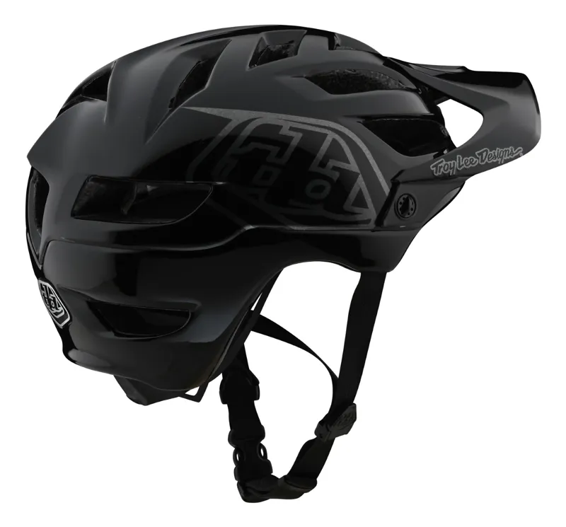 Troy Lee Designs A1 Youth MTB Helmet Drone Black/Silver-1