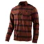 Troy Lee Designs Grind Flannel Shirt Stripe Russet