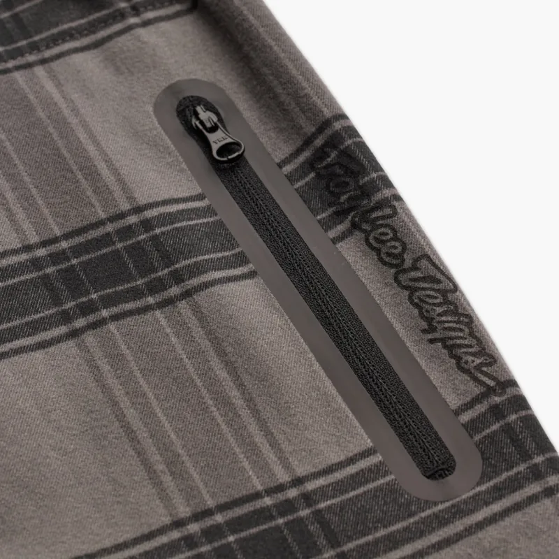 Troy Lee Designs Grind Flannel Shirt Stripe Carbon-4