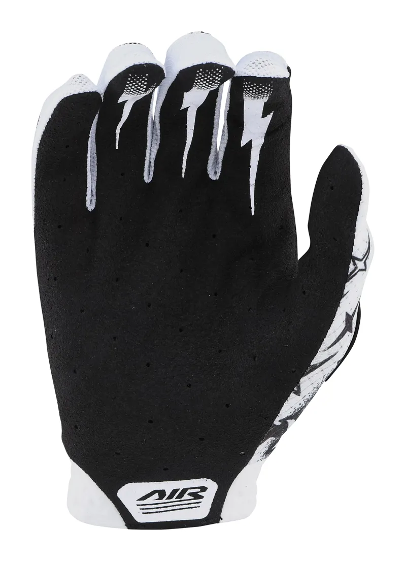 Troy Lee Designs Air Gloves Skull Demon White/Black-1