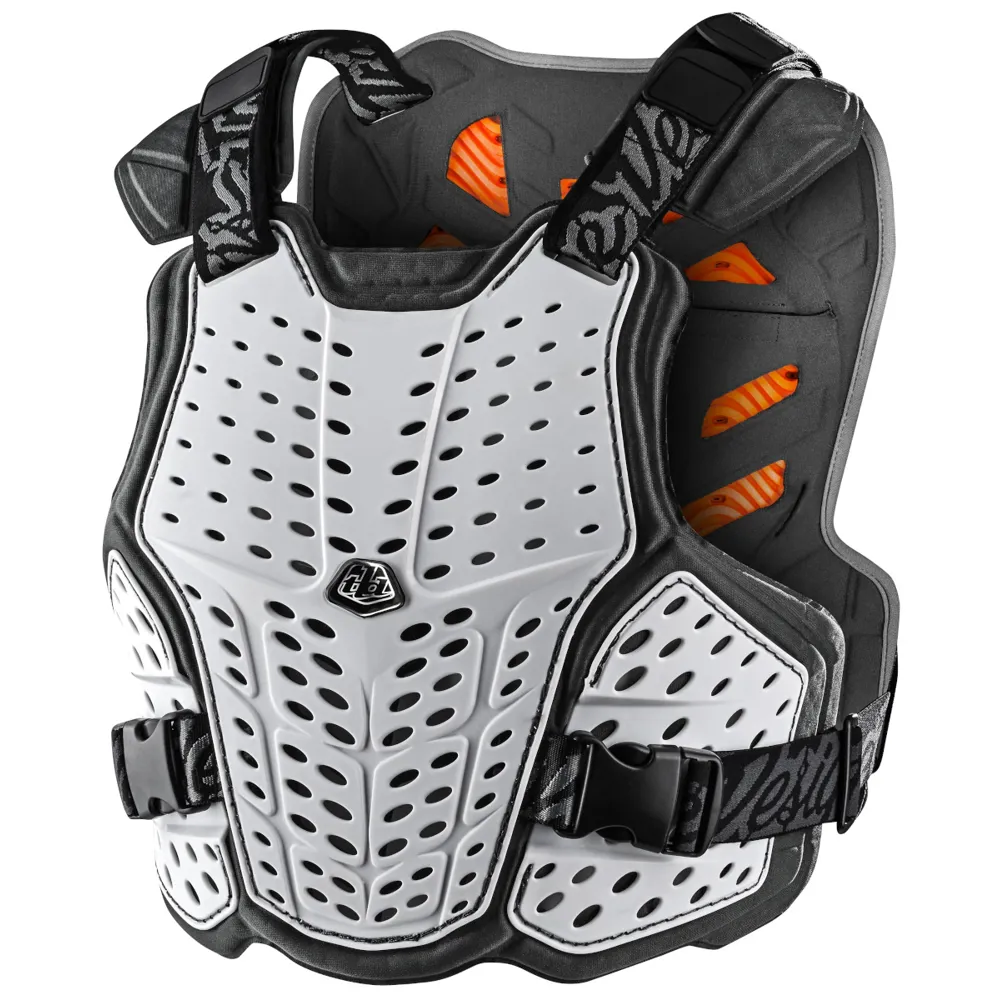 Image of Troy Lee Designs Rockfight CE Chest Protector White