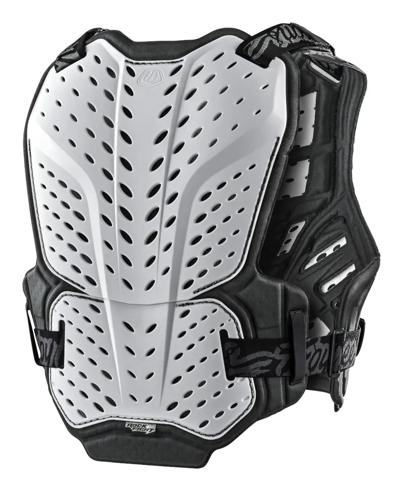 Troy Lee Designs Rockfight Chest Protector White -1