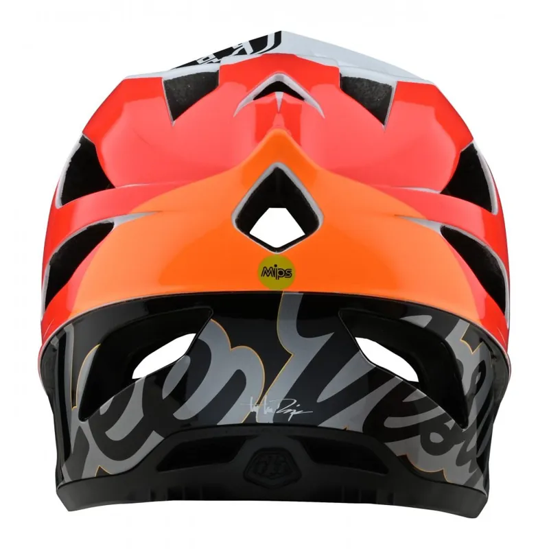 Troy Lee Stages Design Stage Full Face MIPS MTB Helmet Nova/White-4