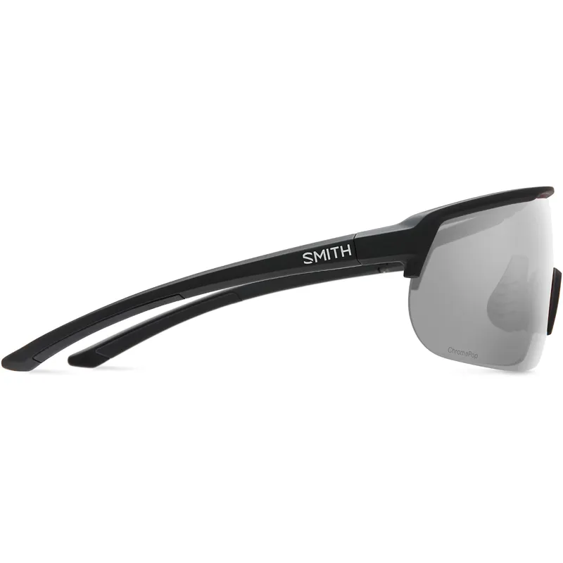 Smith Trackstand Sunglasses Matte Black/ChromaPop Platinum Mirror-1