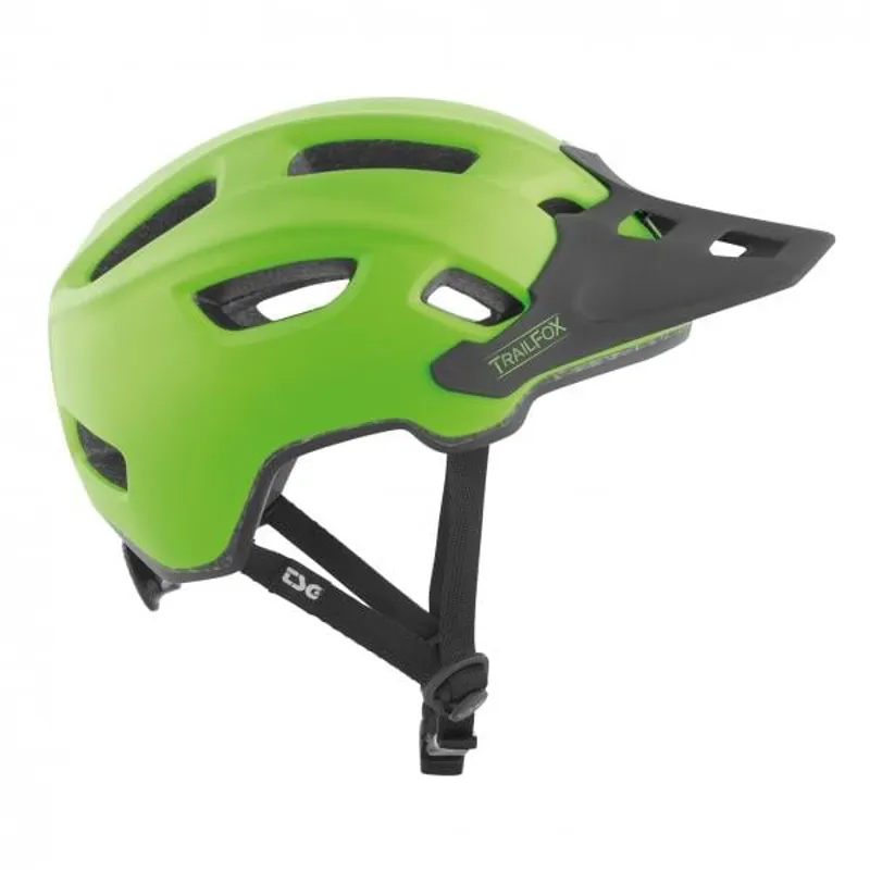 TSG Trailfox Mountain Bike Helmet Satin Green