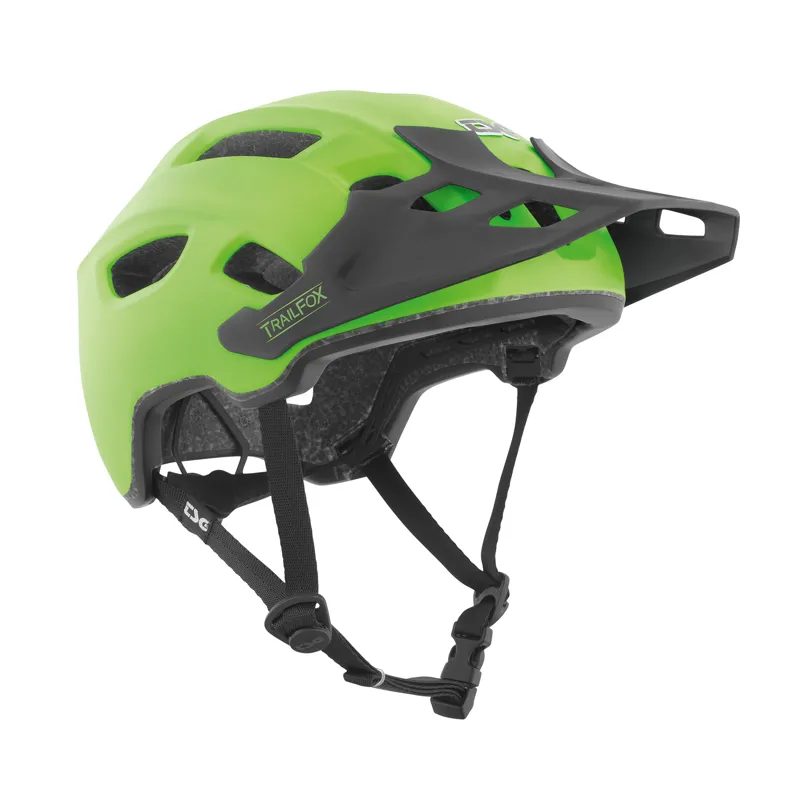 TSG Trailfox Mountain Bike Helmet Satin Green-1