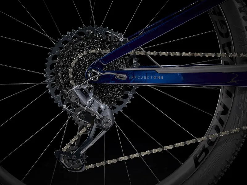 Trek Top Fuel 9.8 GX 29er Mountain Bike 2021 Carbon Blue Smoke/ Coral -5