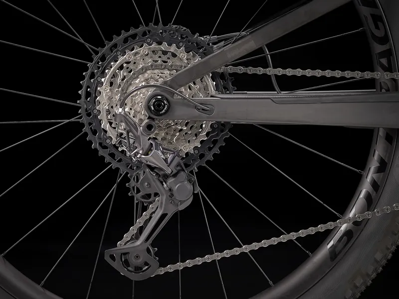 Trek Top Fuel 9.8 XT 29er Mountain Bike 2021 Raw Carbon/Voodoo Black-4