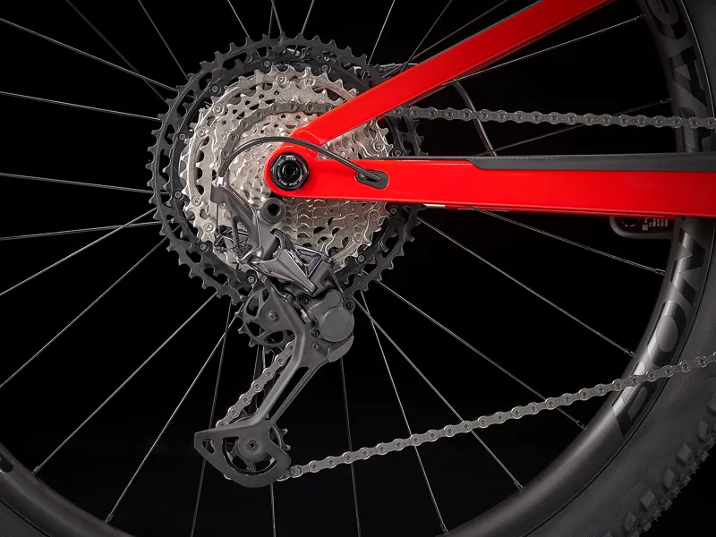  Trek Top Fuel 9.8 XT 29er Mountain Bike 2021 Red/ Carbon Smoke -6