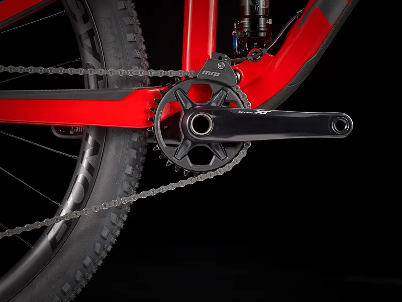  Trek Top Fuel 9.8 XT 29er Mountain Bike 2021 Red/ Carbon Smoke -5