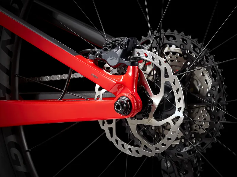  Trek Top Fuel 9.8 XT 29er Mountain Bike 2021 Red/ Carbon Smoke -4