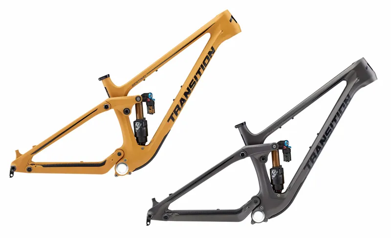 Transition Sentinel 29er Carbon Mountain Bike Frame Set 2022 Titanium Grey-1