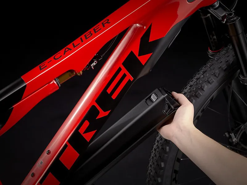 Trek E-Caliber 9.9 XX1 AXS 29er Electric Mountain Bike 2021 Red/Black-3
