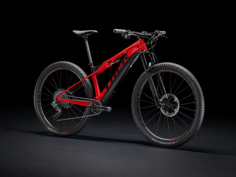 Trek E-Caliber 9.9 XX1 AXS 29er Electric Mountain Bike 2021 Red/Black-1