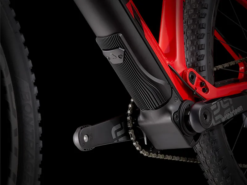 Trek E-Caliber 9.8 GX 29er Electric Mountain Bike 2021 Marigold/ Red-2