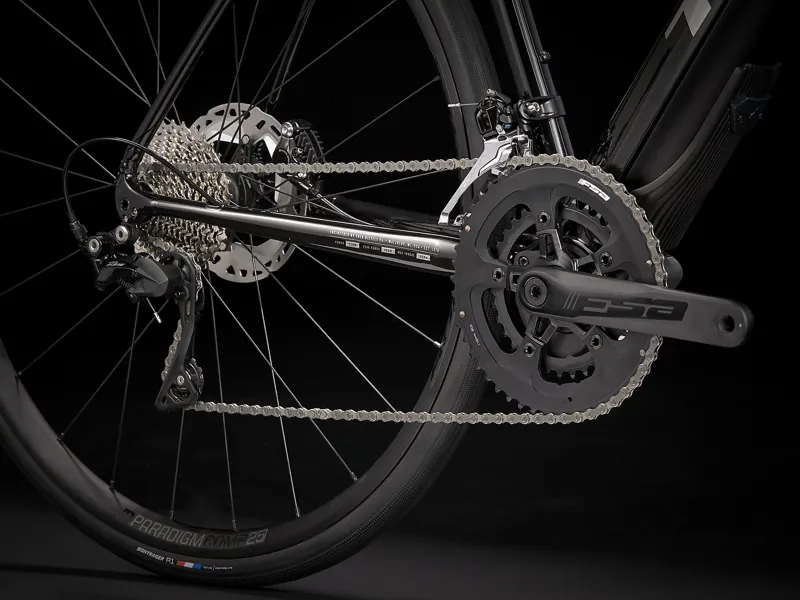 Trek Domane + ALR Electric Road Bike 2021 Voodoo Black -9