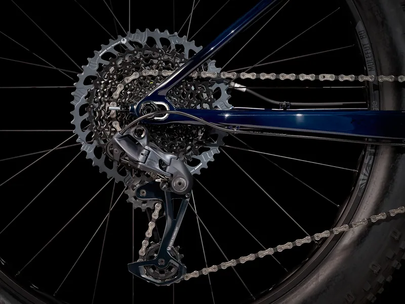 Trek Farley 9.6 GX Eagle 12s Carbon Hardtail Fat Bike 2021 Blue/Smoke -3