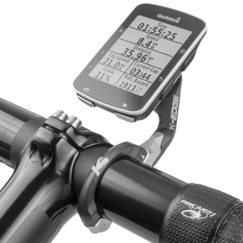 K-Edge Aero Race GPS 31.8mm Mount for Garmin Edge Anodised Red-2