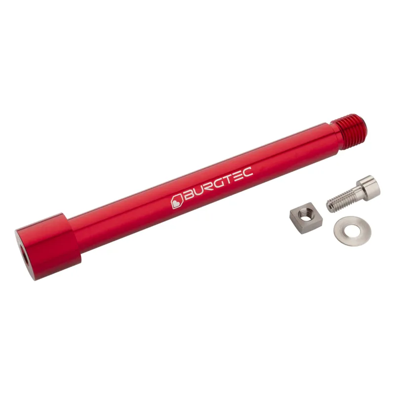 Burgtec Fox 36/38 2021+ Fork Axle Race Red-1