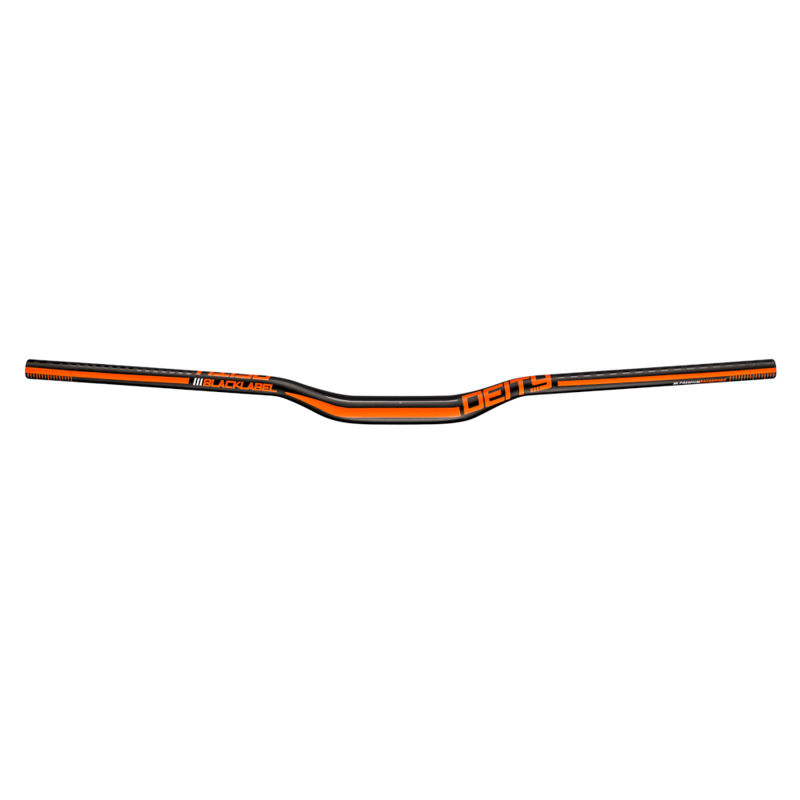 Deity Blacklabel Aluminium 800mm Handlebar 31.8mm Bore 25mm Rise Orange-1