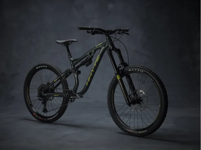 Whyte G-180 RS 29er Mountain Bike 2021 Matt Moss/Yellow/Olive-1