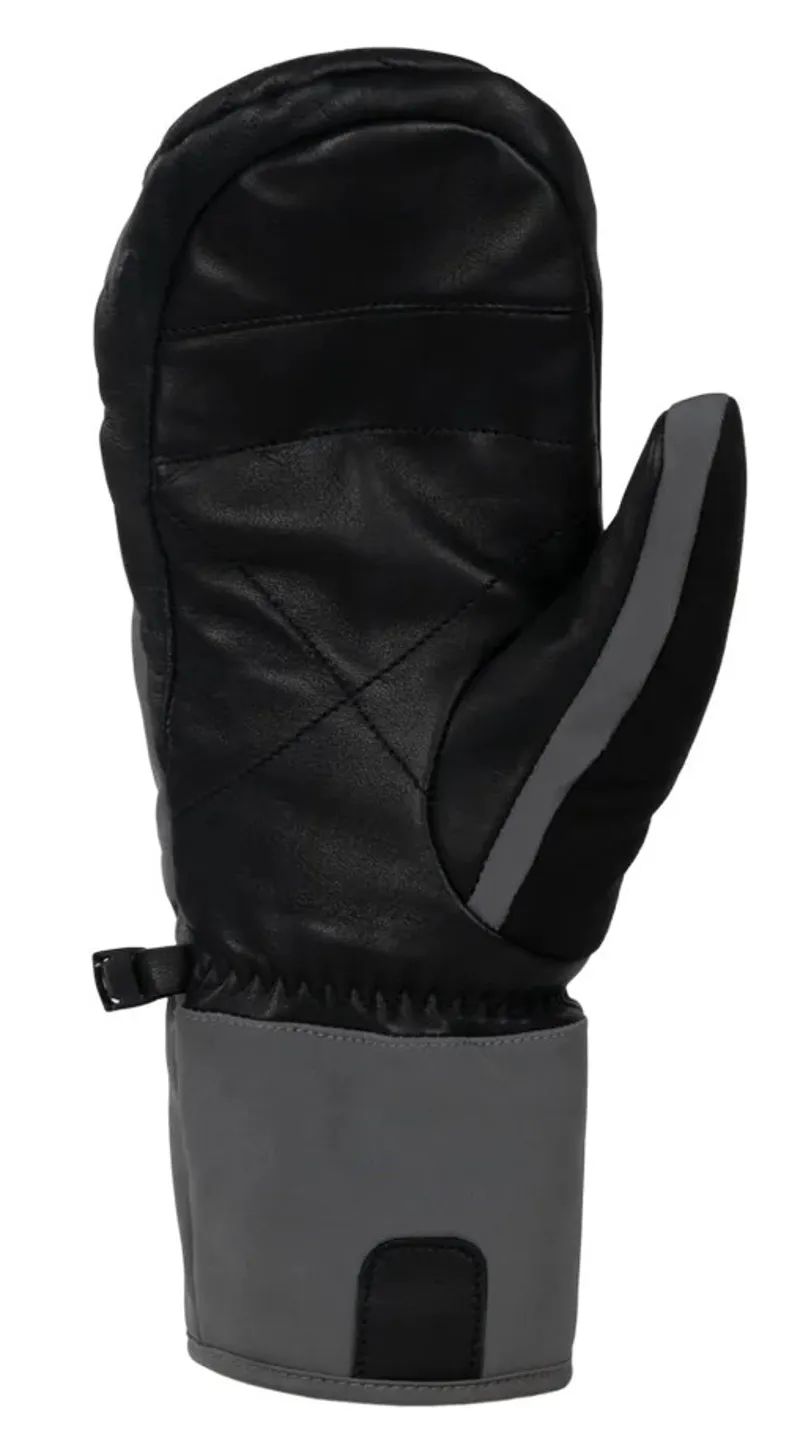 SealSkinz Waterproof Extreme Cold Weather Insulated Finger-Mitten with Fusion Control Grey/Black-1