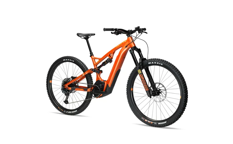 Whyte e150 S 29er Electric Mountain Bike 2022 Matt Burnt Orange-1