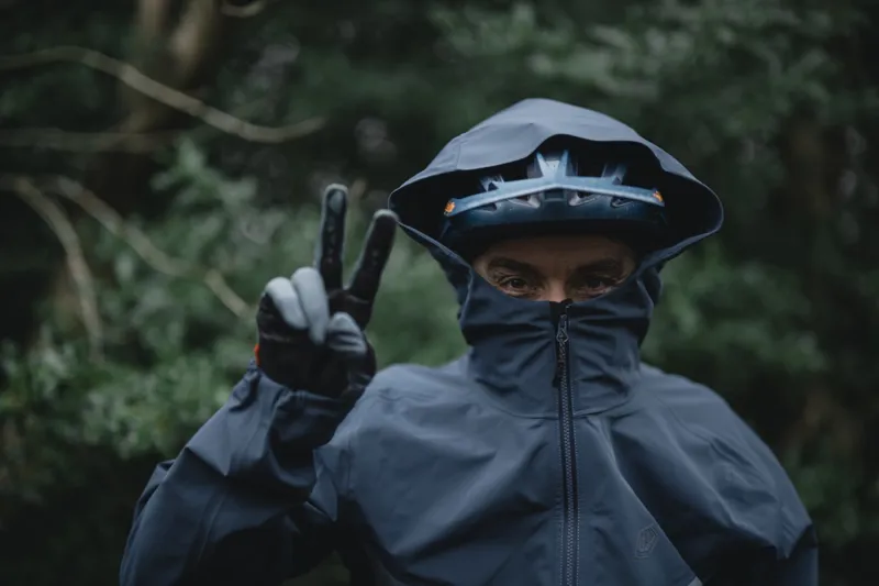 Troy Lee Designs Descent Waterproof Jacket Blue Mirage-8