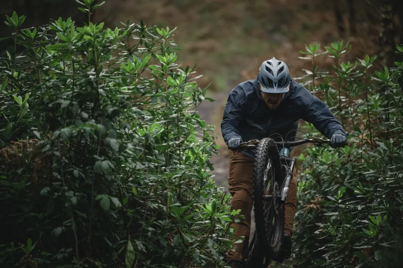 Troy Lee Designs Descent Waterproof Jacket Blue Mirage-9